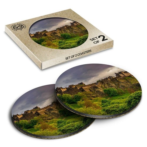 Boxed round coasters - x,