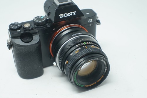 Sony mount adapted 50mm - 50mm, f1.7