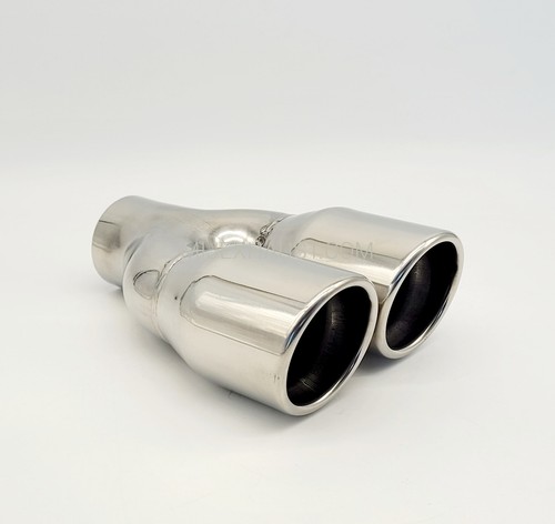 Twin exhaust tailpipe - 3", –