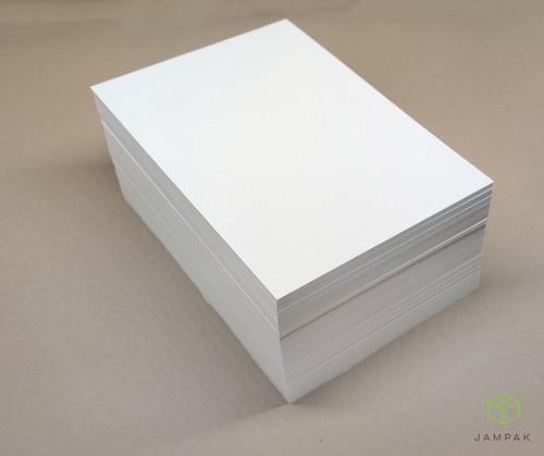 White craft card 450gsm - white,