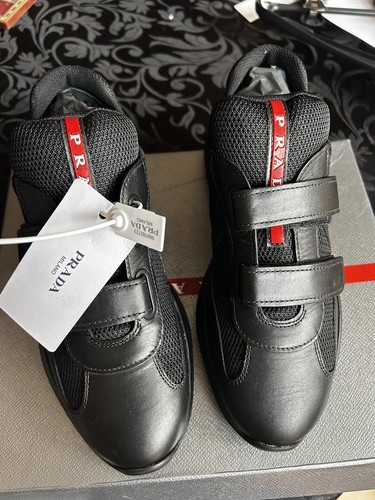 Prada trainers black - prada, with