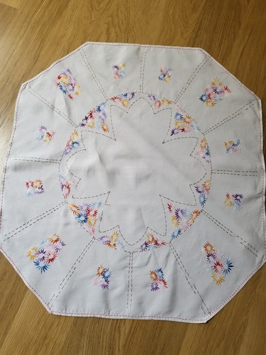 1940s hand embroidered art - embroidered,