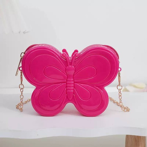 Hot pink butterfly jelly - hot,