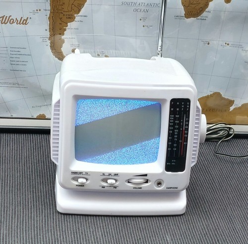 Vintage portable analogue - analogue, tv