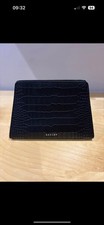 Radley Black Mock Croc Glasshouse Bag Missing strap (never worn)