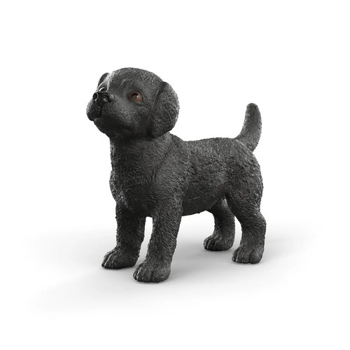 Schleich labrador puppy - schleich, black