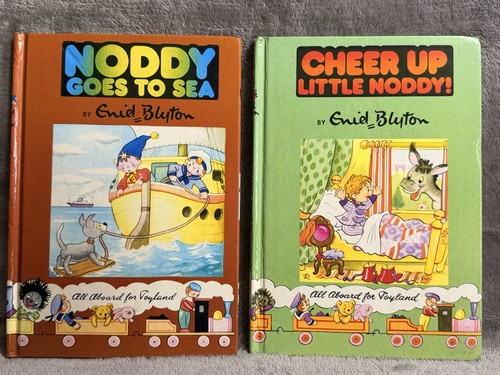 Two vintage 1986 noddy toy - vintage,
