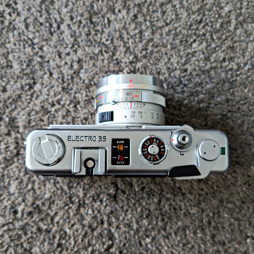 Yashica electro gsn - yashica, silver