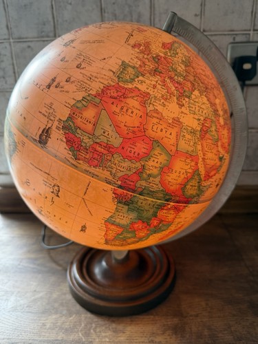 Vintage scan globe - globe,