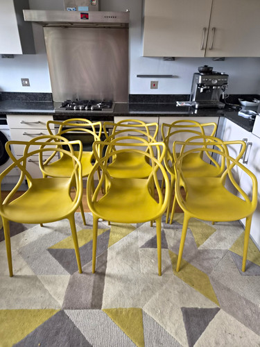 Kartell masters yellow dining - kartell,
