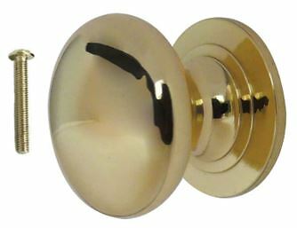Cupboard door knob heavy solid - knob,