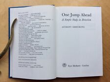 ONE JUMP AHEAD Anthony Armstrong, vintage crime thriller - HB D/J 1st ed 1972