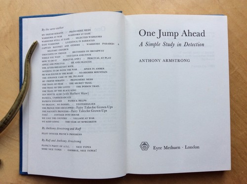 One jump ahead anthony - ahead,