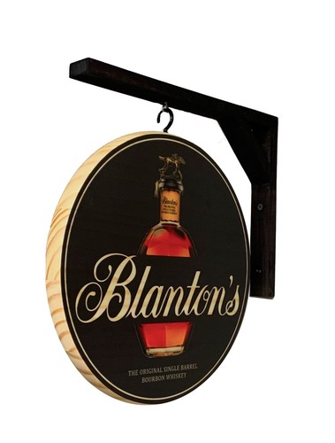 Bourbon pub sign blanton s - bourbon,