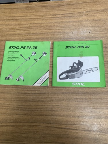 Stihl chain saw - stihl, manual