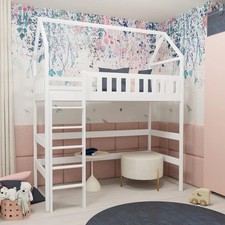 Otylia Wooden Loft Bed –