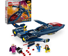 LEGO Marvel X-Men X-Jet Buildable Toy Plane for Kids, Boys & Girls