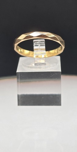 22ct gold ring size - ring, 3.1g