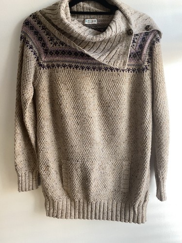 Women indigo turtle neck - women's,