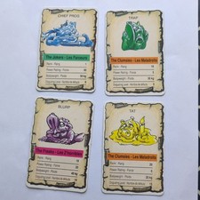 Mini boglins power cards - 4,