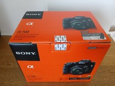 Sony Alpha 58 SLR Digital Camera, Zoom Lens, Tamrac Cases, Box, Papers, Complete