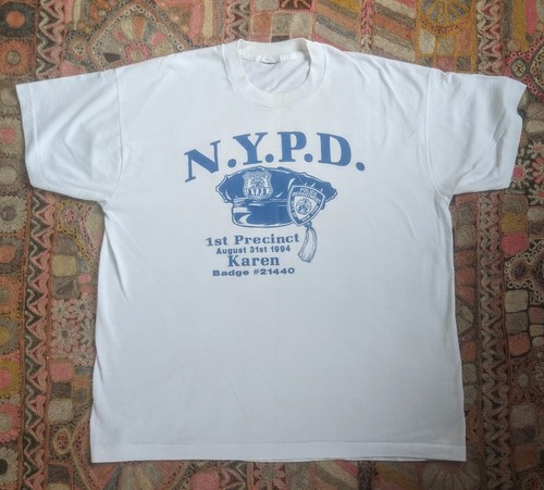 Vintage nypd shirt - nypd, xl