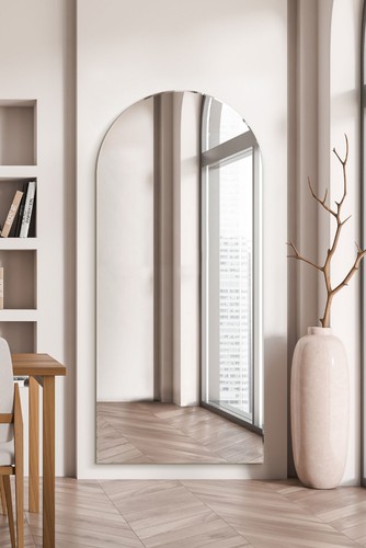 Large frameless arched - large,