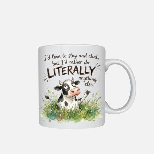 Funny cow mug - cow, design