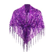 Women's Shawl Wrap, Sequin