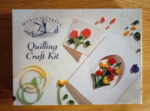 Quilling craft kit house - quilling, of