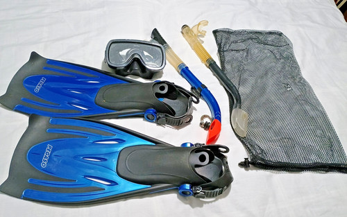 Pegaso snorkel kit blue