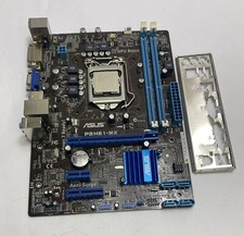 Asus P8H61-MX REV. 1.02 Socket 1155 DDR3 Motherboard complete and Backplate