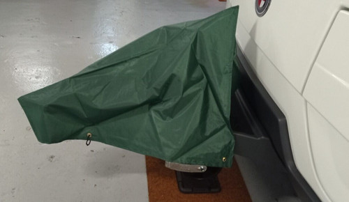 Tow hitch cover green - tow,