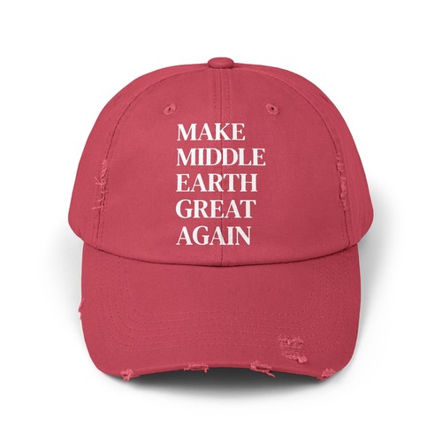 Distressed cap middle earth - distressed,