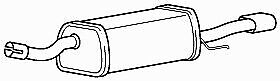 Exgm6386 exhaust rear - ,