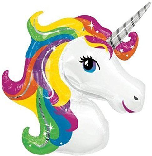 Giant unicorn foil balloon - foil,