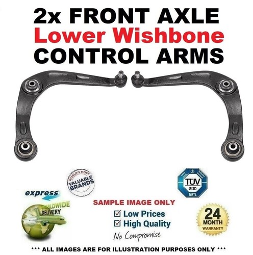 Front axle lower - 2x,