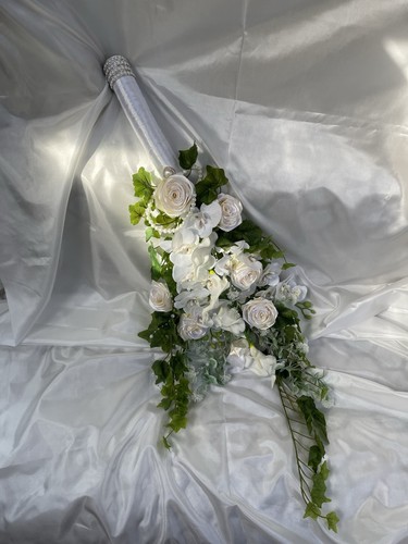 Artificial wedding bouquet - artificial,