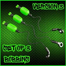 3 x Carp Fishing Bobbins