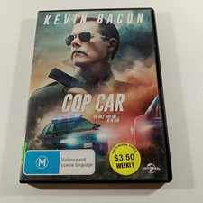 Cop Car DVD Region 4 PAL Video Store Ex Rental Movie Kevin Bacon