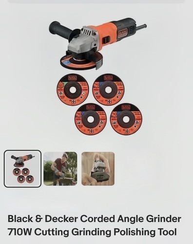 Black decker angle - black, grinder