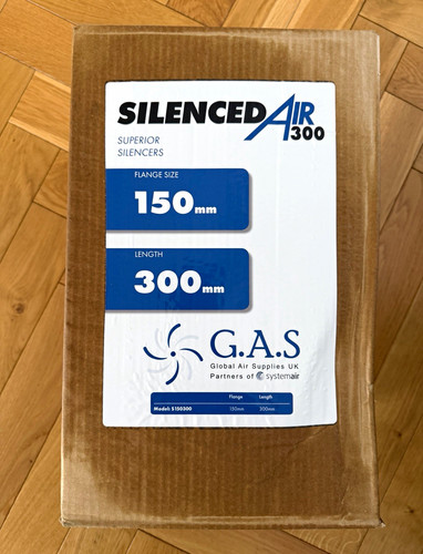Silencedair 300 inline duct - 300,