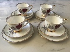 Royal Stafford China - Rose to Remember - 12 Piece Part Tea Set  - Tea Rose