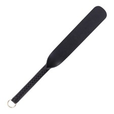 Soft Oval LEATHER TAWSE with Strap-dedigned Handle of Metal Ring(cane)