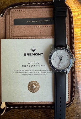 Bremont s300 white dial - bremont, 40mm