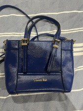 Charlotte Reid Navy Blue Handbag
