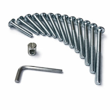 Furniture bed cot connector - m6,