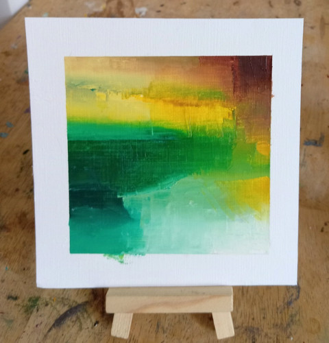 Landscape original oil - landscape,