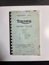 REPLACMENT PARTS BOOK 1952