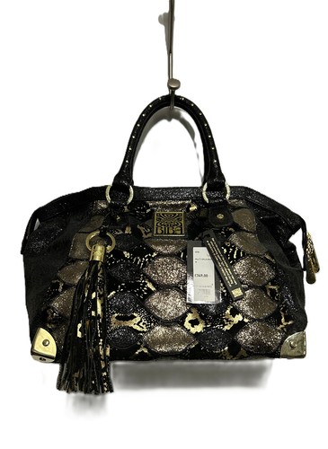 Biba gold patchwork bag - gold,